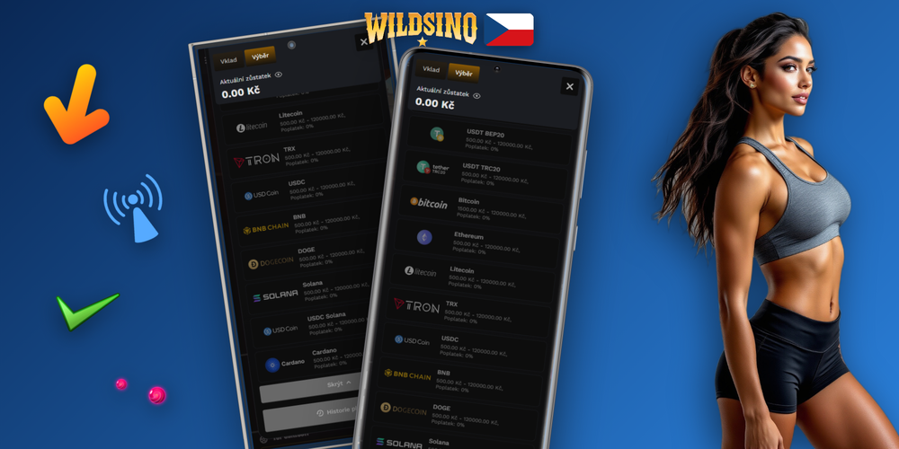 Postup výběru výher na Wildsino krok za krokem – od přihlášení po potvrzení