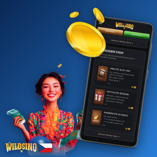 Wildsino app na smartphonu – mobilní kasino vždy po ruce
