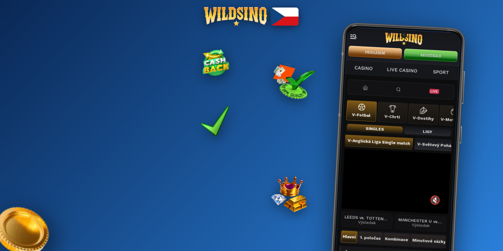 Wildsino na Androidu, iPhonu i tabletu – stáhněte aplikaci na každé zařízení